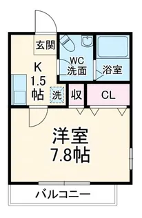 アークヒルズ戸塚【1階】の間取り