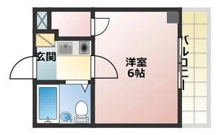 ホーユウコンフォルト宝殿【4階】の間取り