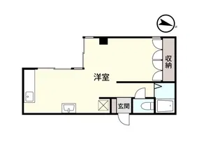 アシスト第12青森マンション【3階】の間取り