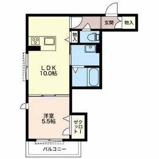 FORENA【2階】の間取り