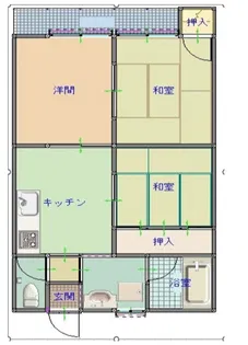 メゾンV【2階】の間取り