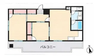米田ビル【5階】の間取り