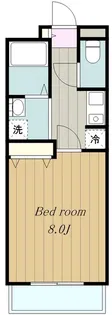 コスモ新百合丘II【3階】の間取り