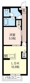 フォンターナIII【1階】の間取り