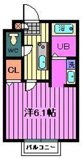 アークプレイス東大宮【2階】の間取り