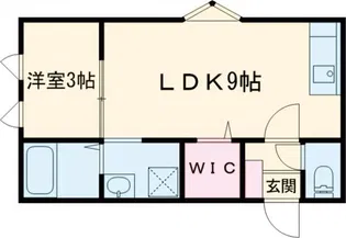 la luce giorno(ラ・ルーチェ・ジョルノ)【2階】の間取り