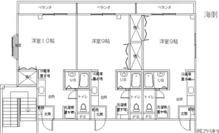 メゾンラベールパティオ2【2階】の間取り