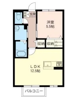 グランデピーノ【1階】の間取り