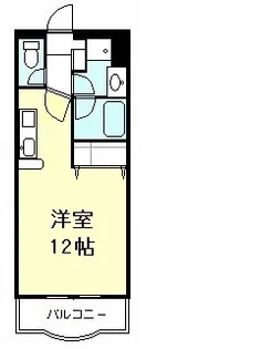 カーム【2階】の間取り