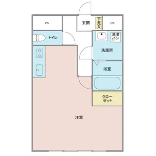 リルームス高城駅前【2階】の間取り