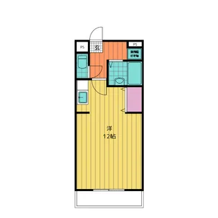 フラワーアイランド江島II【2階】の間取り