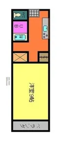 メゾンパークイン【2階】の間取り