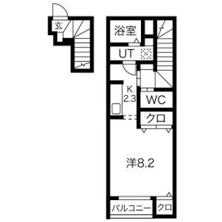 エスペランサ【2階】の間取り
