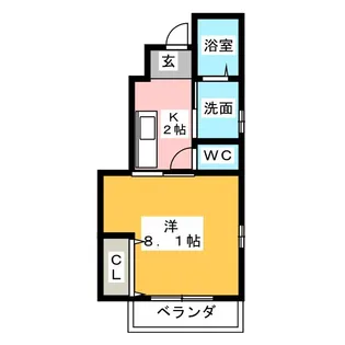 ファミーユ【1階】の間取り