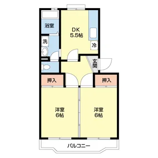 エイペックスI【2階】の間取り