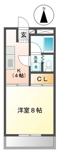 川方マンション【2階】の間取り