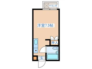 ブルーフォーレスト【2階】の間取り