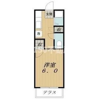 岐阜県岐阜市東鶉5【アパート】の間取り