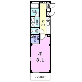 innovar【3階】の間取り