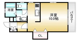 ヴァンテアン【3階】の間取り