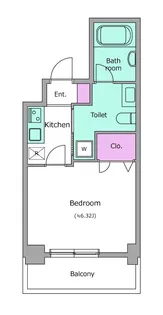 東京都中央区新川2【マンション】の間取り