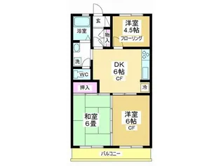 SPACE 241【2階】の間取り