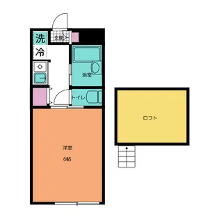 パレスヒル津田沼【1階】の間取り