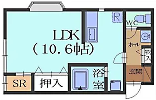サン・ディアリーII【2階】の間取り