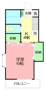 マニクール【2階】の間取り