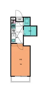 東京都荒川区荒川2【アパート】の間取り