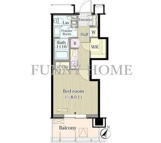 東京都渋谷区笹塚1【マンション】の間取り