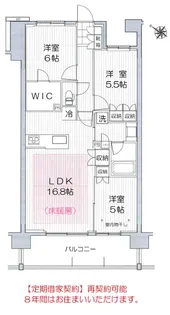 SOLFIESTA VERDE(ソルフィエスタ ヴェルデ)【10階】の間取り