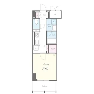 愛知県名古屋市中区新栄2【マンション】の間取り
