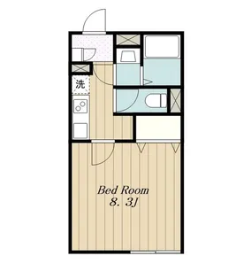 クレイノプランドール【1階】の間取り