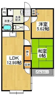 メゾンドール青江【1階】の間取り