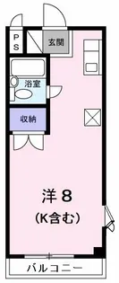 ウインク松木【2階】の間取り