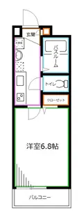 レソム南台【3階】の間取り