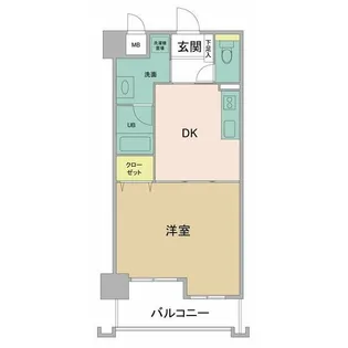 大阪府堺市堺区向陵中町4【マンション】の間取り