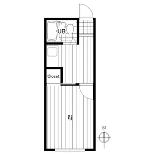 カームコート【3階】の間取り