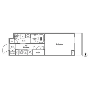 東京都新宿区中落合3【マンション】の間取り