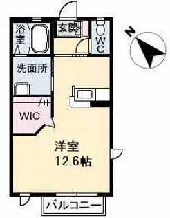 エクセラン【2階】の間取り