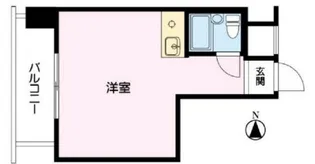 バロール中十条【6階】の間取り