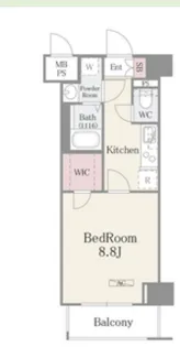 東京都台東区竜泉1【マンション】の間取り