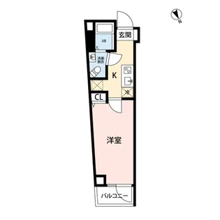 ヒルズ麦田町【2階】の間取り