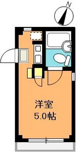 ベルーナハイツ【2階】の間取り