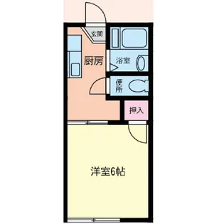 バルセローラI【2階】の間取り