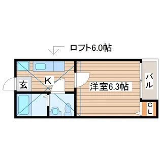 i-STATE泉【1階】の間取り