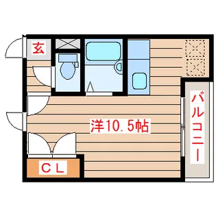 アイショウプラザ旭ヶ丘III【2階】の間取り