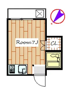 三樹ハイツ筑縄【2階】の間取り
