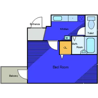 東京都品川区南品川1【マンション】の間取り